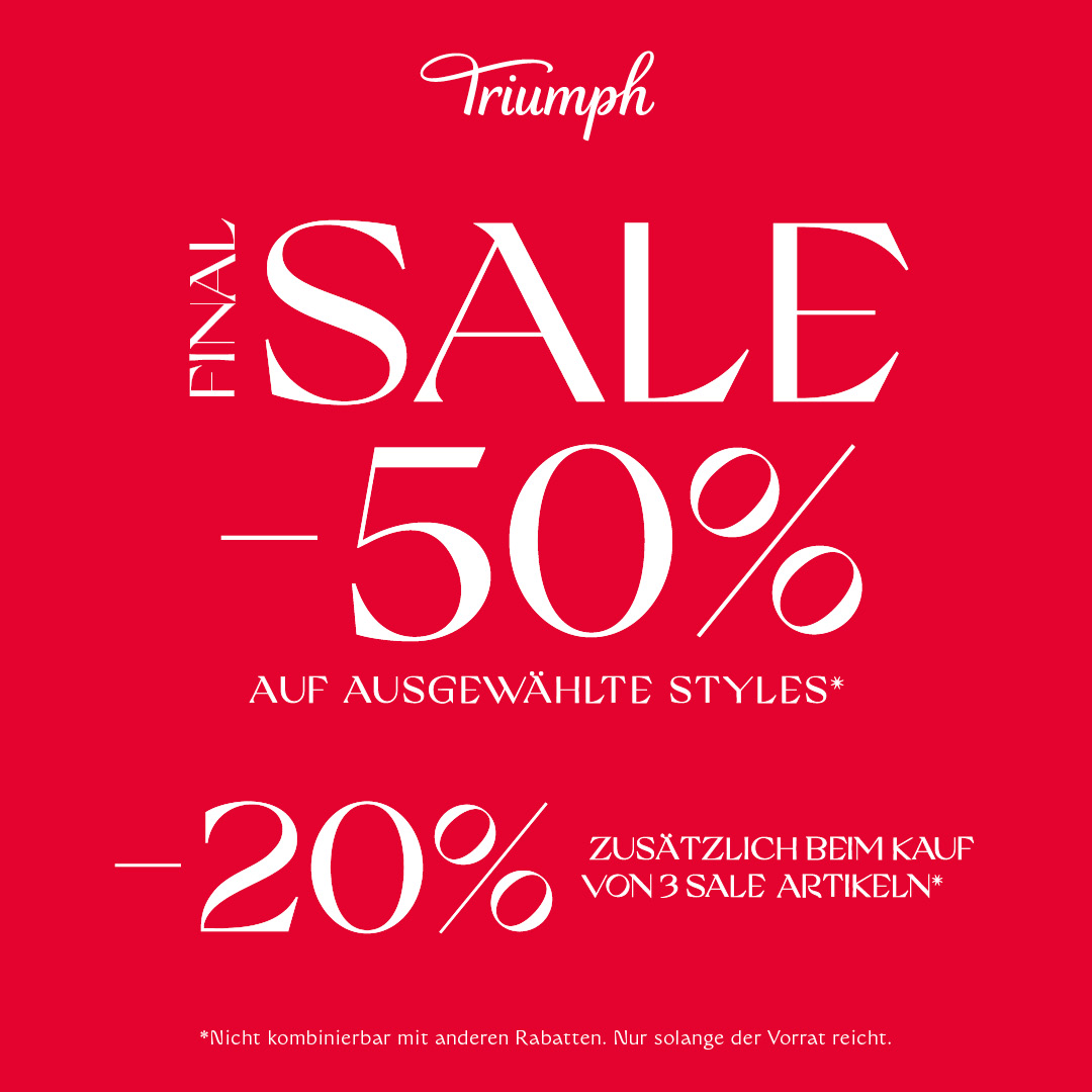 SS25 Triumph FINAL SALE Onlinebanner 1080x1080px v2