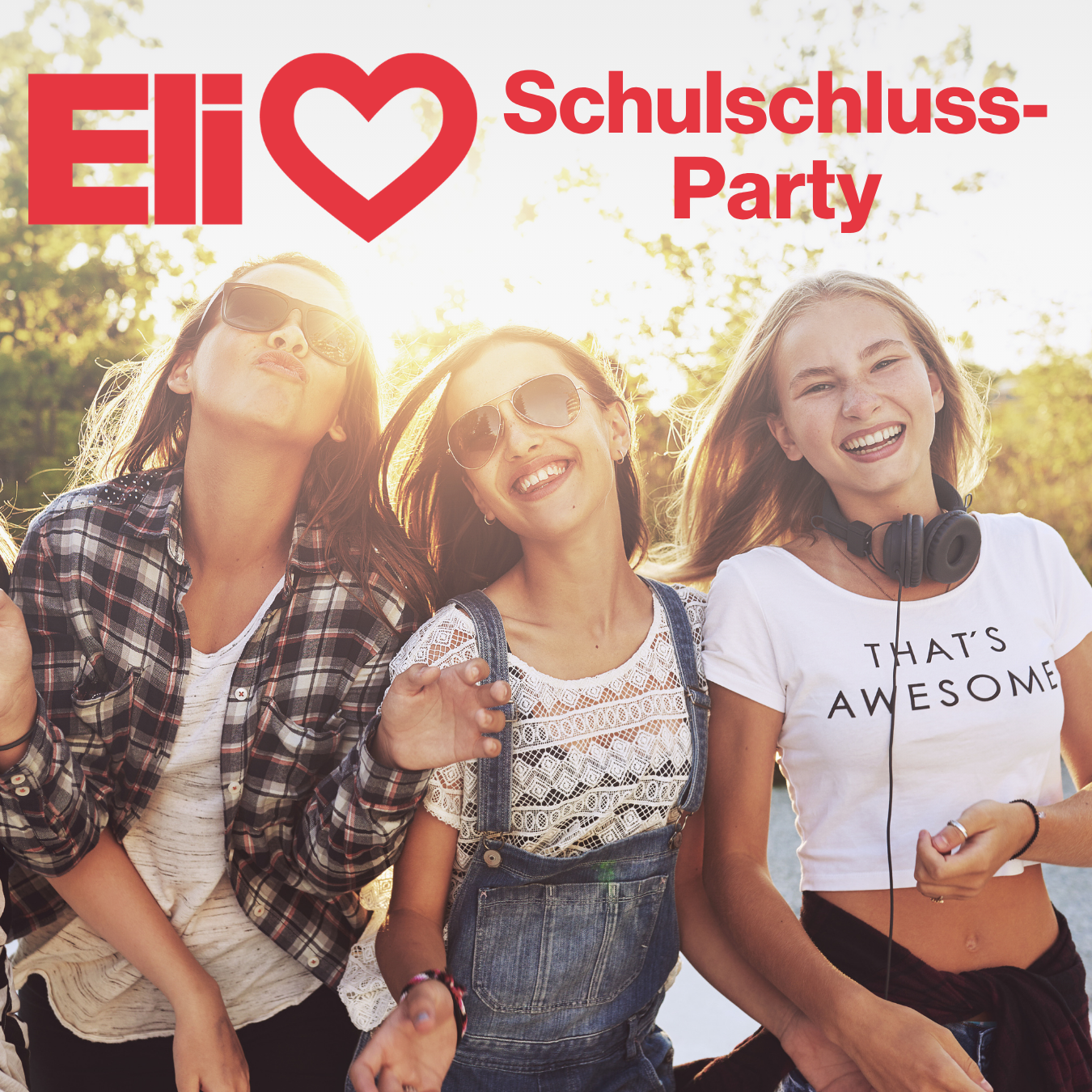 Schulschluss Party 2026 Website Eintrag (1350 x 1350 px)