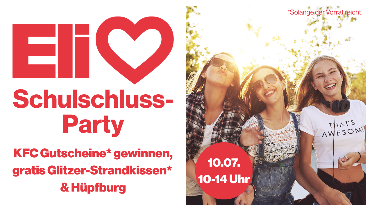 Schulschluss Party 2026 Website Slider (1280 x 727 px)